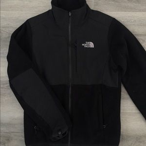 The North Face black fleece jacket